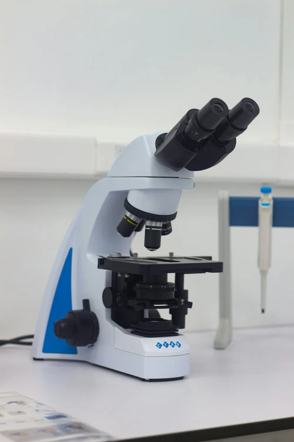 Microscope in the clinic laboratory